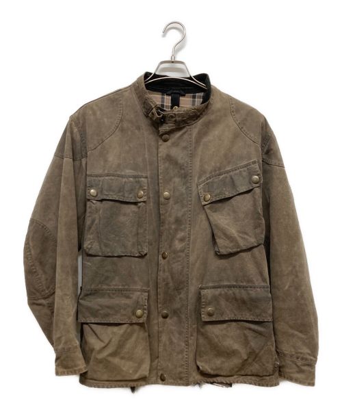 BELSTAFF（ベルスタッフ）BELSTAFF (ベルスタッフ) オイルドジャケット ブラウン サイズ:Lの古着・服飾アイテム