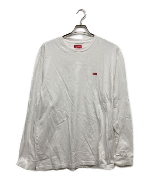 SUPREME（シュプリーム）SUPREME (シュプリーム) Small Box L/S Tee ホワイト サイズ:Lの古着・服飾アイテム