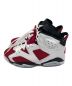 NIKE (ナイキ) AIR JORDAN 6 RETRO CARMINE ホワイト×ホワイト サイズ:27：21800円