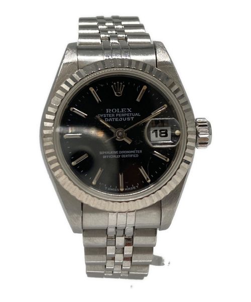 ROLEX（ロレックス）ROLEX (ロレックス) 腕時計 ブラックの古着・服飾アイテム