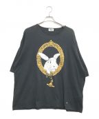 Vivienne Westwood manヴィヴィアン ウェストウッド マン）の古着「バニーインフレームTシャツ」｜ブラック