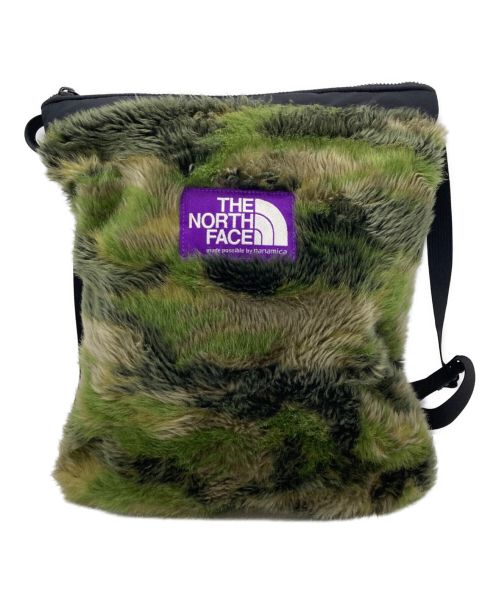 THE NORTHFACE PURPLELABEL（ザ・ノースフェイス パープルレーベル）THE NORTHFACE PURPLELABEL (ザ・ノースフェイス パープルレーベル) Camouflage Fur Field Shoulder Bag グリーンの古着・服飾アイテム