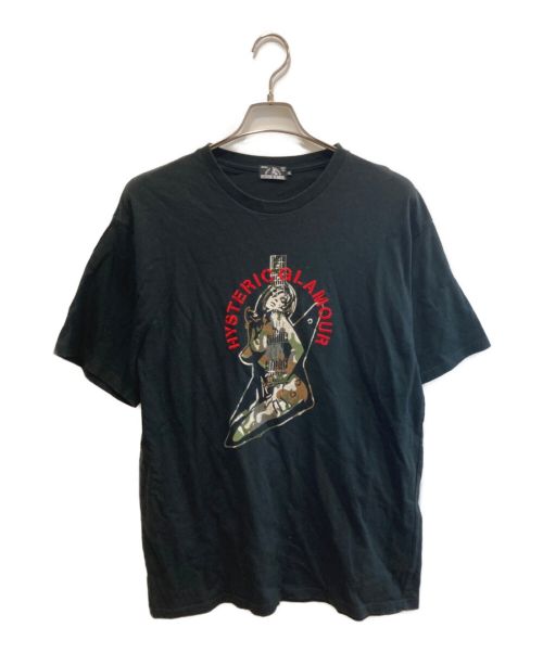 Hysteric Glamour（ヒステリックグラマー）Hysteric Glamour (ヒステリックグラマー) Tシャツ ブラック サイズ:XLの古着・服飾アイテム