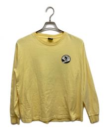 stussy（ステューシー）の古着「プリントカットソー」｜イエロー