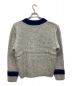 stussy (ステューシー) MOHAIR TENNIS SWEATER ホワイト×ブルー サイズ:XL：12800円