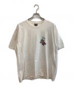 stussyステューシー）の古着「dollie pigment dyed tee」｜ホワイト