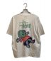 stussy (ステューシー) dollie pigment dyed tee ホワイト サイズ:L：7800円