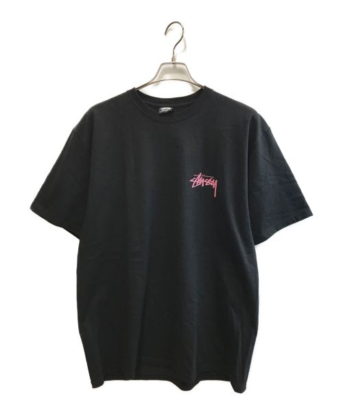 stussy（ステューシー）stussy (ステューシー) SKATE TOUGH TEE ブラック サイズ:Lの古着・服飾アイテム