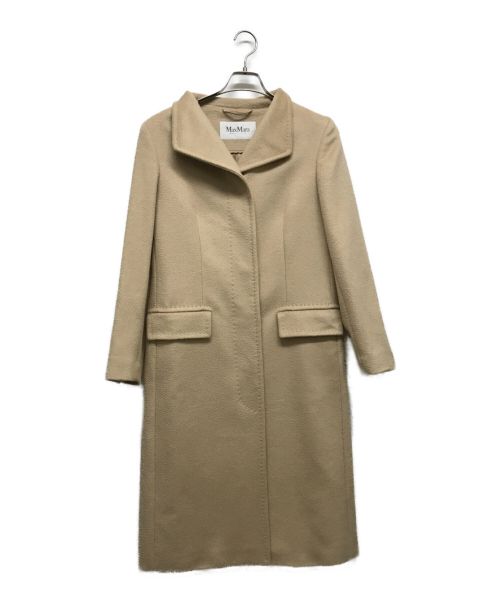 MaxMara（マックスマーラ）MaxMara (マックスマーラ) キャメルコート ベージュ サイズ:Mの古着・服飾アイテム