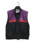 DAIRIKU（ダイリク）の古着「BMG NYLON VEST」｜ブラック×パープル×レッド