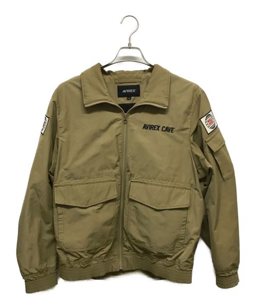 AVIREX（アヴィレックス）AVIREX (アヴィレックス) ジャケット ベージュ サイズ:Mの古着・服飾アイテム