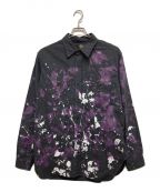 Needlesニードルズ）の古着「Elbow Patched Work Shirt」｜ブラック