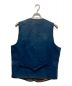 RRL (ダブルアールエル) INDIGO QUILTING VEST ブルー サイズ:M：19800円