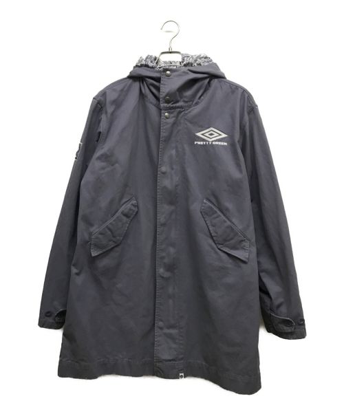 pretty green（プリティーグリーン）pretty green (プリティーグリーン) UMBRO (アンブロ) モッズコート パープル サイズ:5の古着・服飾アイテム