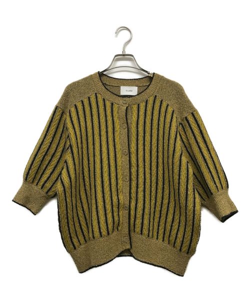 CLANE（クラネ）CLANE (クラネ) VINTAGE MOM KNIT CD イエロー サイズ:2の古着・服飾アイテム