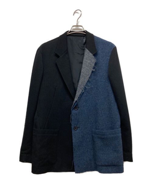 YOHJI YAMAMOTO（ヨウジヤマモト）YOHJI YAMAMOTO (ヨウジヤマモト) HALF JACKET ブラック サイズ:2の古着・服飾アイテム