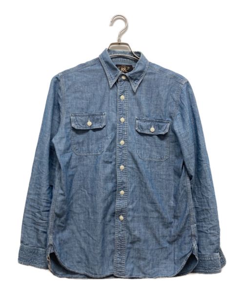 RRL（ダブルアールエル）RRL (ダブルアールエル) シャツ インディゴ サイズ:4の古着・服飾アイテム