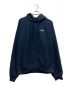 stussy（ステューシー）の古着「STOCK LOGO HOODIE」｜ネイビー