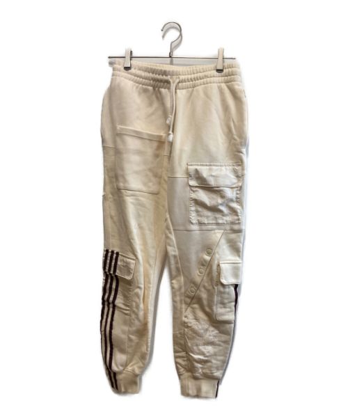 adidas（アディダス）adidas (アディダス) Ivy Park (アイヴィーパーク) Cargo Sweat Pants アイボリー サイズ:Mの古着・服飾アイテム