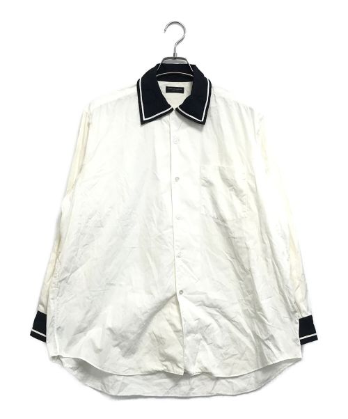 COMME des GARCONS HOMME PLUS（コムデギャルソンオムプリュス）COMME des GARCONS HOMME PLUS (コムデギャルソンオムプリュス) 開襟シャツ ホワイト サイズ:表記無しの古着・服飾アイテム