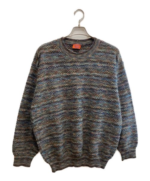 missoni（ミッソーニ）MISSONI (ミッソーニ) ニット マルチカラー サイズ:Lの古着・服飾アイテム