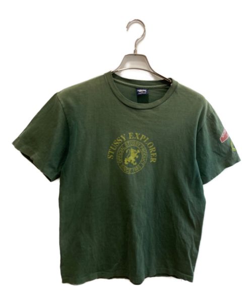 stussy（ステューシー）stussy (ステューシー) Tシャツ グリーン サイズ:Mの古着・服飾アイテム