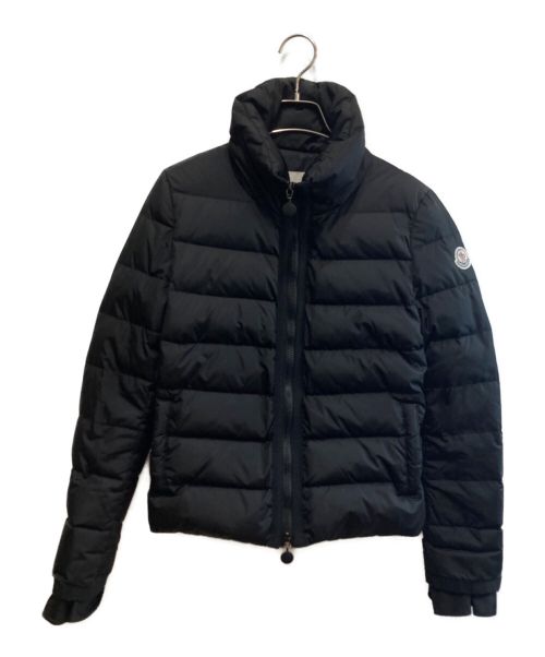 MONCLER（モンクレール）MONCLER (モンクレール) フリルダウンジャケット ブラックの古着・服飾アイテム