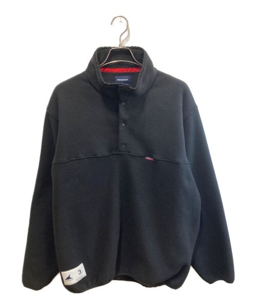 DESCENDANT（ディセンダント）DESCENDANT (ディセンダント) フリースジャケット ブラック サイズ:3の古着・服飾アイテム