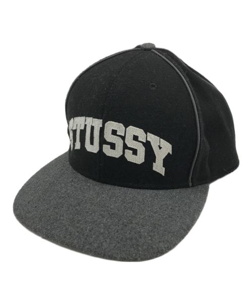 stussy（ステューシー）stussy (ステューシー) キャップ ブラックの古着・服飾アイテム