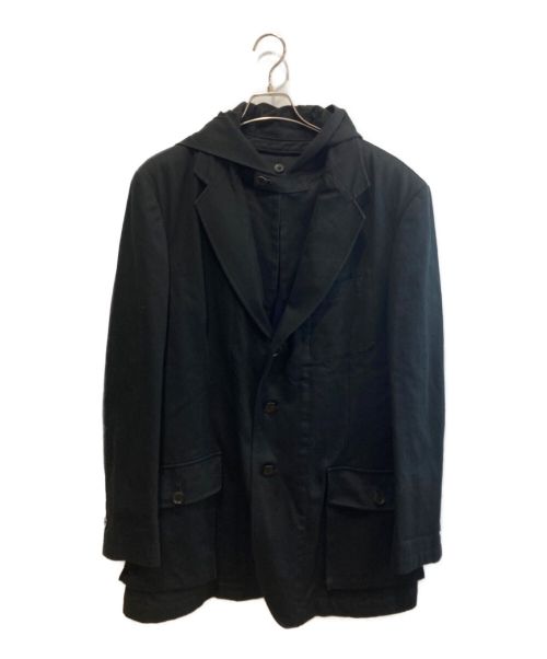 Yohji Yamamoto pour homme（ヨウジヤマモト プールオム）Yohji Yamamoto pour homme (ヨウジヤマモト プールオム) ジャケット ブラック サイズ:記載なしの古着・服飾アイテム