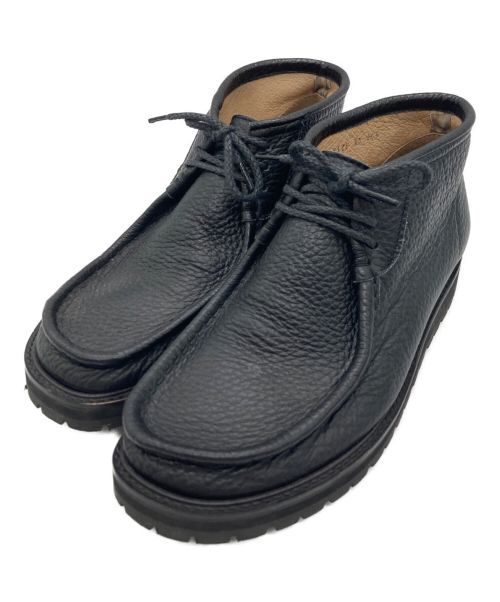 stock no（ストックナンバー）stock no (ストックナンバー) MOCCASIN BOOTS ブラック サイズ:25.5の古着・服飾アイテム