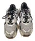 中古・古着 BALENCIAGA (バレンシアガ) TRIPLE S TRAINERS グレー サイズ:42：15800円