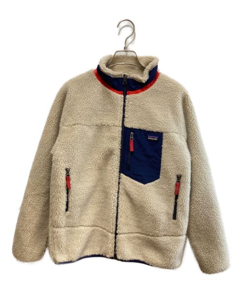 Patagonia（パタゴニア）Patagonia (パタゴニア) レトロXボアジャケット アイボリー サイズ:XL　キッズサイズの古着・服飾アイテム