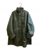 Knuth Marfクヌースマーフ）の古着「label leather jacket」｜オリーブ