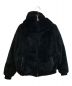 OY（オーワイ）の古着「PATCH ODOLLY FUR HOODIE JACKET」｜ブラック