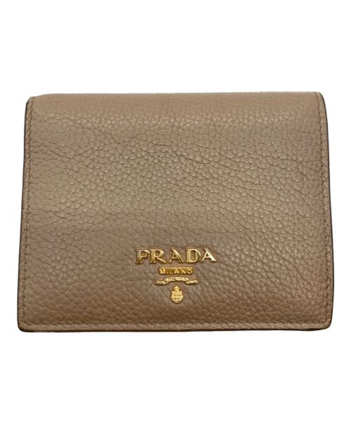 PRADA（プラダ）PRADA (プラダ) 財布 ベージュの古着・服飾アイテム