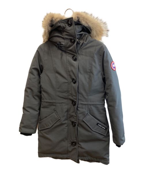 CANADA GOOSE（カナダグース）CANADA GOOSE (カナダグース) ROSSCLAIR PARKA グレー サイズ:Sの古着・服飾アイテム