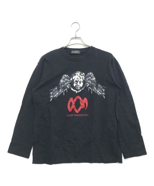 GOTHIC YOHJI YAMAMOTO（ゴシックヨウジヤマモト）GOTHIC YOHJI YAMAMOTO (ゴシックヨウジヤマモト) ロングスリーブカットソー ブラック サイズ:3の古着・服飾アイテム