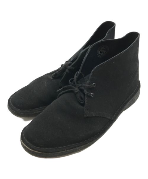 CLARKS（クラークス）CLARKS (クラークス) チャッカーブーツ ブラック サイズ:28の古着・服飾アイテム