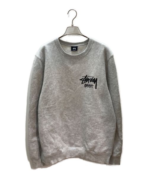 stussy（ステューシー）stussy (ステューシー) スウェット グレー サイズ:Mの古着・服飾アイテム