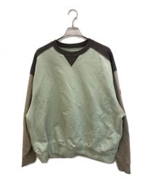 C.E（シーイー キャブエンプト）の古着「PANEL SHOULDER CREW NECK」｜グリーン