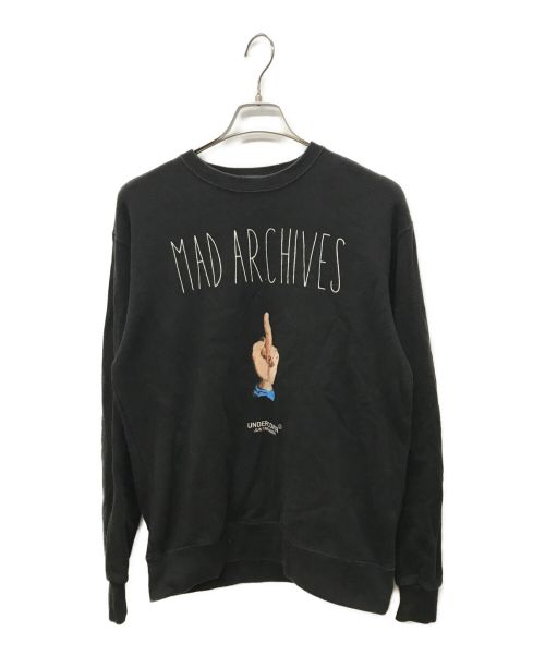 UNDERCOVER（アンダーカバー）UNDERCOVER (アンダーカバー) MAD ARCHIVES SWEAT ブラック サイズ:Lの古着・服飾アイテム