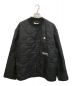 OAMC（オーエーエムシー）の古着「PEACEMAKER WORK QUILTED SWEATSHIRT」｜ブラック