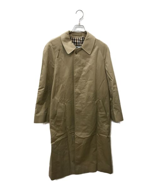 Aquascutum（アクアスキュータム）Aquascutum (アクアスキュータム) ステンカラーコート ベージュ サイズ:Sの古着・服飾アイテム