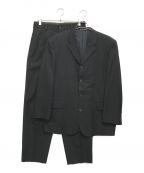 COMME des GARCONS HOMMEコムデギャルソン オム）の古着「セットアップ4Bスーツ」｜ブラック