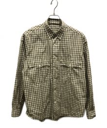 Porter Classic（ポータークラシック）の古着「TRICOLOR SHIRT」｜ブラウン