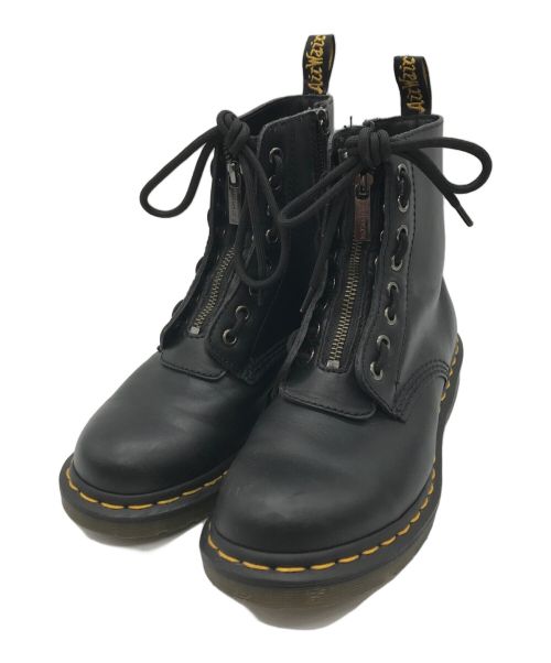 Dr.Martens（ドクターマーチン）Dr.Martens (ドクターマーチン) 8ホールブーツ ブラック サイズ:24.5の古着・服飾アイテム