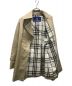 中古・古着 BURBERRY BLUE LABEL (バーバリーブルーレーベル) トレンチコート ベージュ サイズ:38：7000円