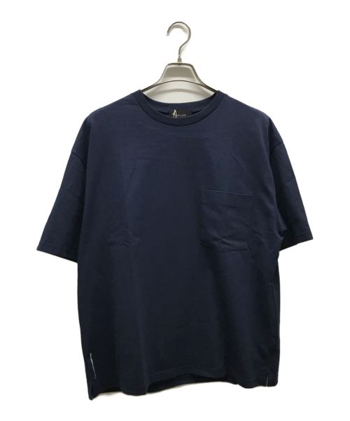 DELUXE（デラックス）DELUXE (デラックス) Tシャツ ネイビー サイズ:Lの古着・服飾アイテム