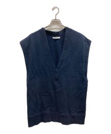 ETRE TOKYO（エトレトウキョウ）の古着「SWEAT VEST」｜ネイビー